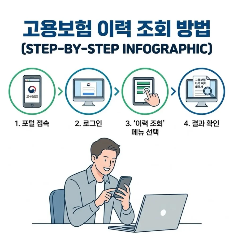 고용보험-이력-조회-방법